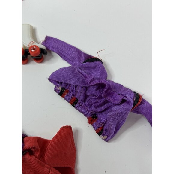 Vintage 1980 Roller Skating Barbie #1880 Outfit Romper Jacket & Skates HTF - Picture 8 of 8